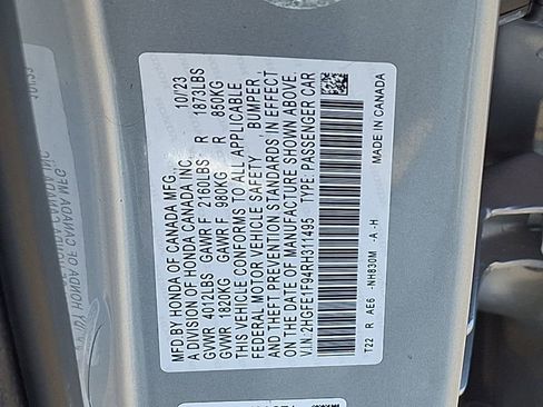 Used 2024 Honda Civic Touring image 22