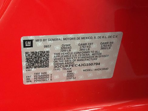 Used 2018 Chevrolet Silverado 1500 Custom w/ Custom Value Package image 36