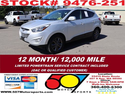 Used 2014 Hyundai Tucson SE AWD/4WD image 3