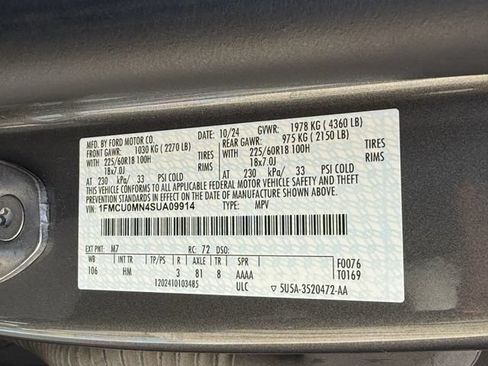 Used 2025 Ford Escape ST-Line FWD image 30