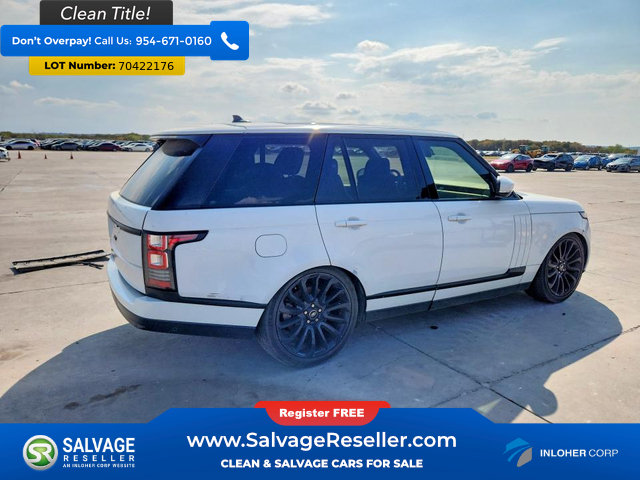 Used 2016 Land Rover Range Rover Supercharged AWD/4WD image 4