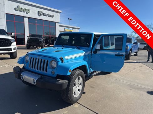 Used 2017 Jeep Wrangler Unlimited Sahara w/ Quick Order Package 24E Chief image 1