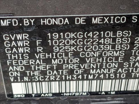 New 2026 Honda HR-V LX image 16