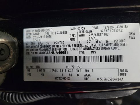 Used 2022 Ford Escape SE FWD image 33