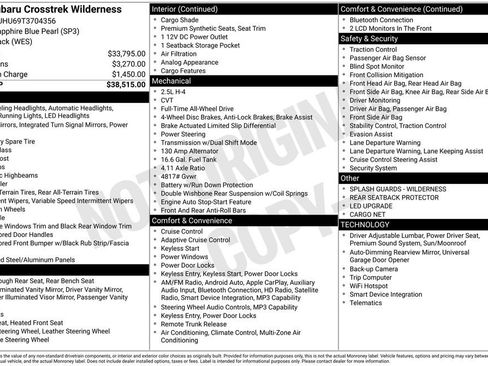 Used 2026 Subaru Crosstrek 2.5i Wilderness AWD/4WD image 8