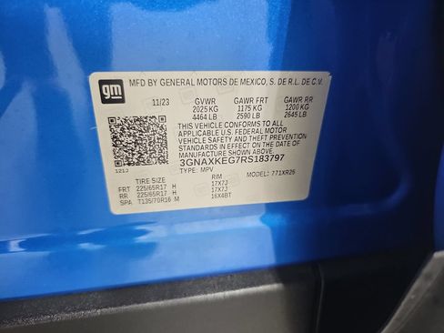 Certified 2024 Chevrolet Equinox LT w/ LPO, Floor Liner Package FWD image 41
