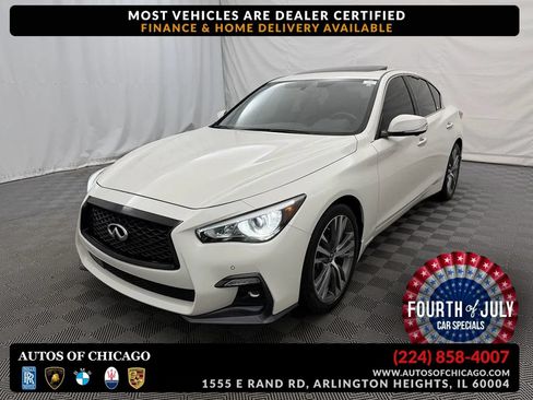 Used 2021 INFINITI Q50 Sensory w/ Cargo Package AWD/4WD image 1