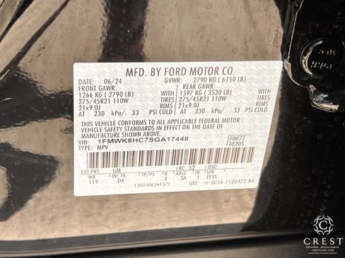 Used 2025 Ford Explorer Platinum w/ Ultimate Package AWD/4WD image 33