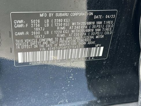 Used 2023 Subaru Outback Touring XT AWD/4WD image 18