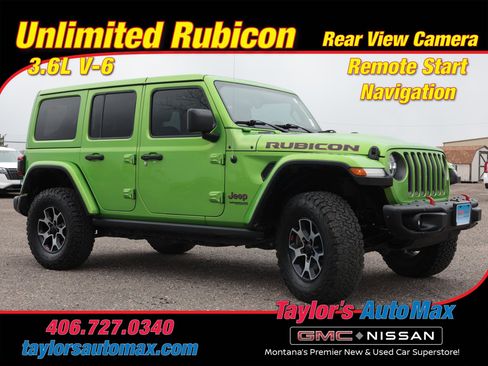 Used 2019 Jeep Wrangler Unlimited Rubicon AWD/4WD image 1