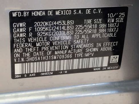 New 2025 Acura ADX image 38