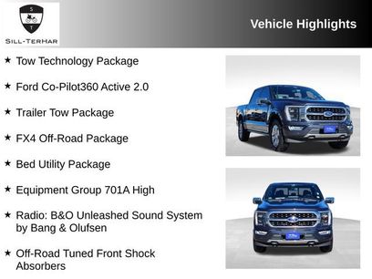 Certified 2022 Ford F150 Platinum w/ Equipment Group 701A High