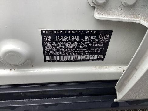 Used 2023 Honda HR-V LX image 18