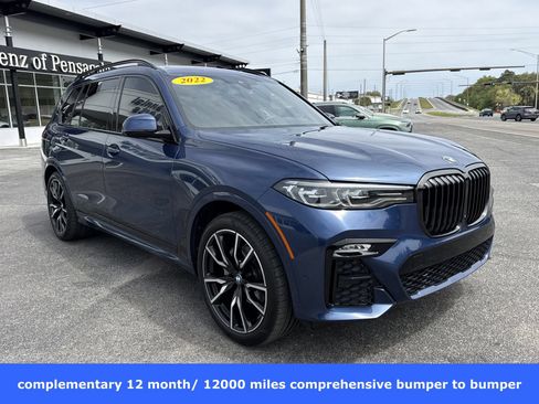 Used 2022 BMW X7 xDrive40i w/ M Sport Package AWD/4WD image 7