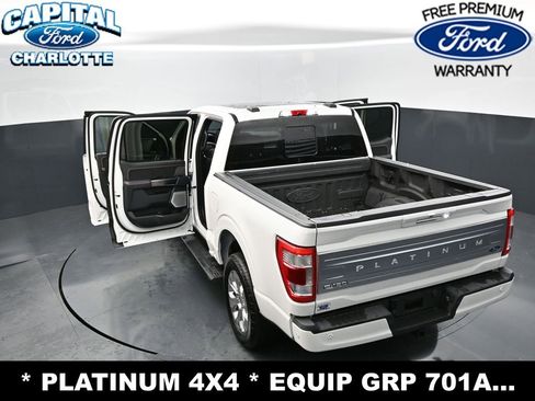 Used 2021 Ford F150 Platinum w/ Equipment Group 701A High AWD/4WD image 36