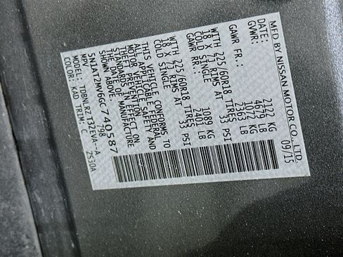 Used 2016 Nissan Rogue SL AWD/4WD image 12