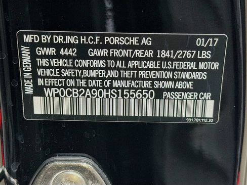 Certified 2017 Porsche 911 Carrera 4S AWD/4WD image 32