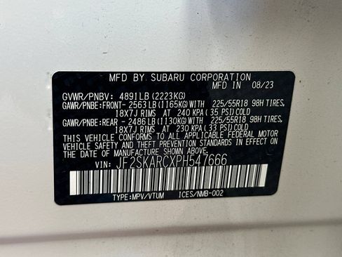 Used 2023 Subaru Forester Touring w/ Popular Package #2 AWD/4WD image 40