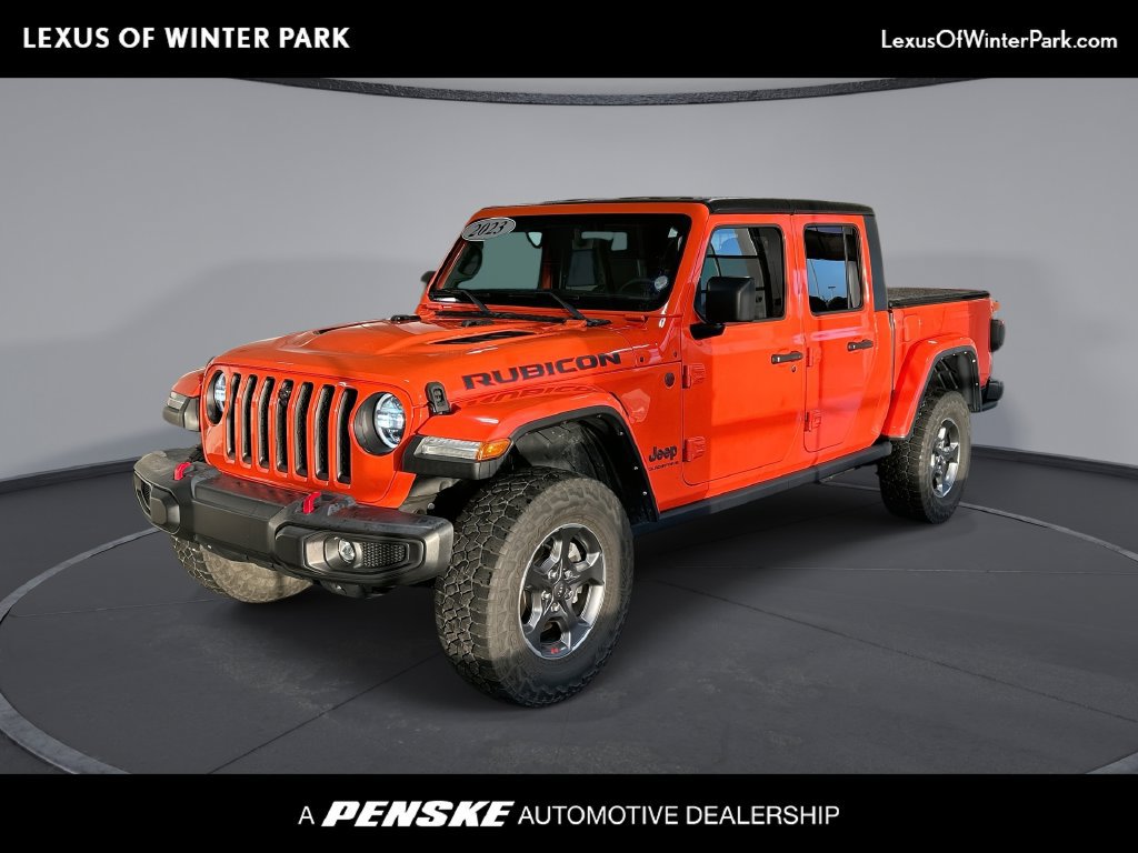 Used 2023 Jeep Gladiator Rubicon w/ LED Lighting Group AWD/4WD image 1