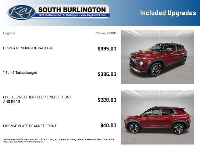 Used 2024 Chevrolet TrailBlazer LT w/ Driver Confidence Package FWD image 3