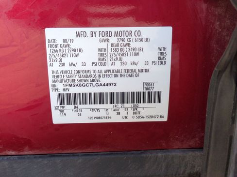 Used 2020 Ford Explorer ST w/ ST Street Pack image 36