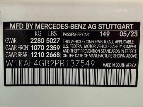 Certified 2023 Mercedes-Benz C 300 Sedan image 18