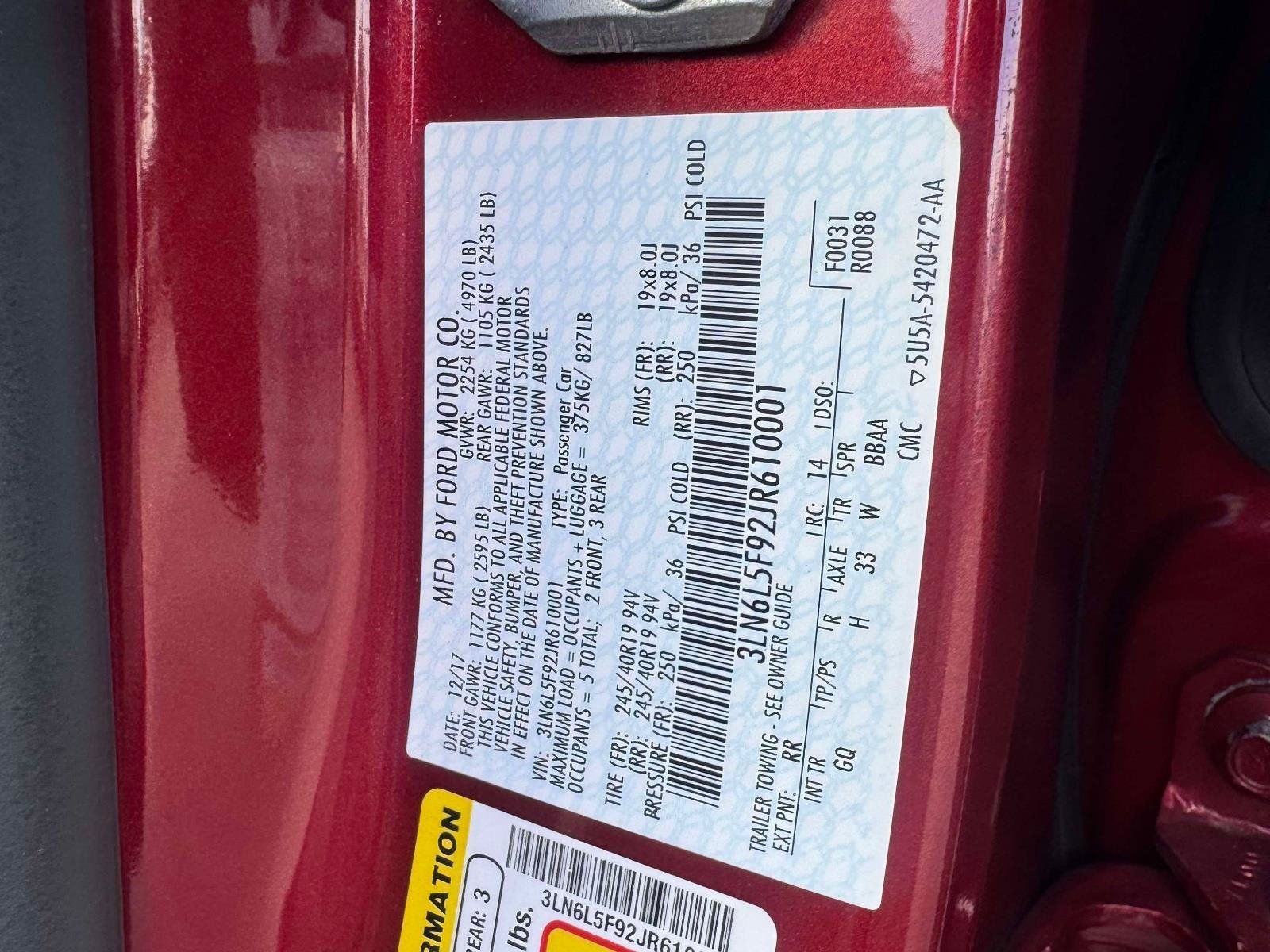 Used 2018 Lincoln MKZ Reserve w/ Climate Package AWD/4WD image 23