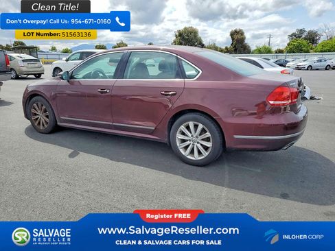 Used 2012 Volkswagen Passat 2.5 SEL FWD image 3