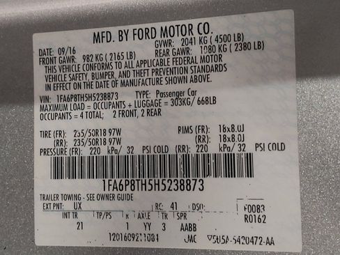 Used 2017 Ford Mustang Coupe image 33