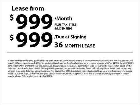 Used 2025 Audi Q7 3.0T Prestige w/ Prestige Package AWD/4WD image 2
