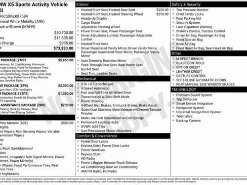 Used 2019 BMW X5 xDrive40i w/ M Sport Package image 7