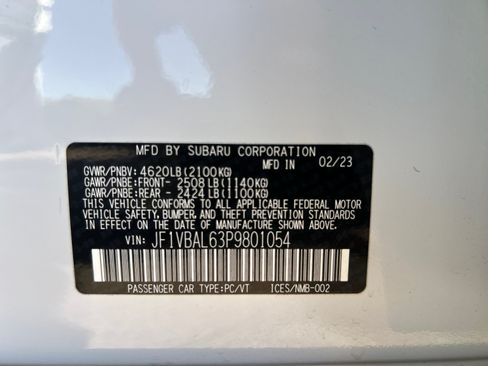 Used 2023 Subaru WRX Limited w/ Popular Package #2 AWD/4WD image 23