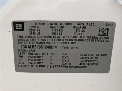 Used 2012 Chevrolet Equinox LS image 25