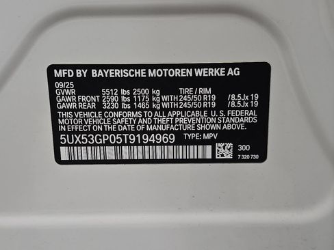 Used 2026 BMW X3 xDrive30i w/ Convenience Package AWD/4WD image 33