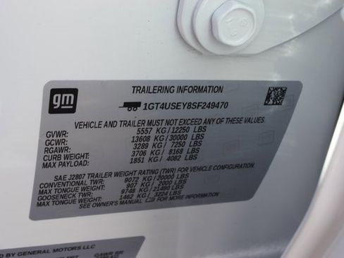 New 2025 GMC Sierra 3500 Pro w/ 1SA Pro Safety Plus Package image 43