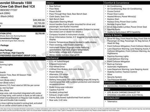 Used 2024 Chevrolet Silverado 1500 Custom w/ Rally Edition image 27