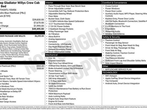 New 2026 Jeep Gladiator Willys image 3
