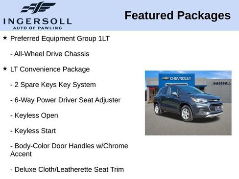 Used 2018 Chevrolet Trax LT w/ LT Convenience Package AWD/4WD image 15