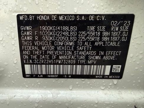 Used 2023 Honda HR-V Sport image 11