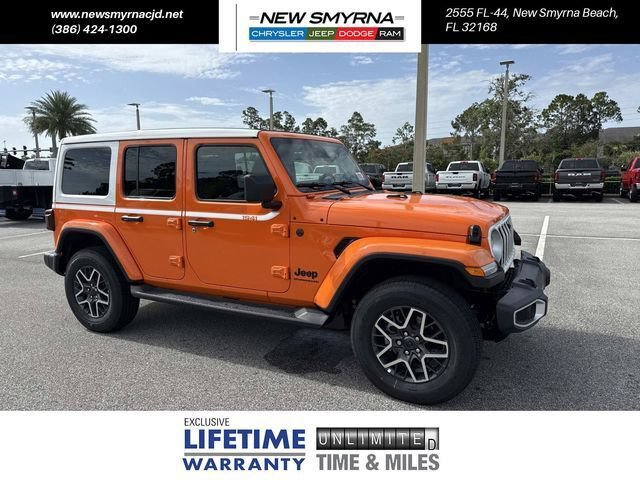 New 2026 Jeep Wrangler Unlimited Sahara w/ Whitecap Package AWD/4WD image 1