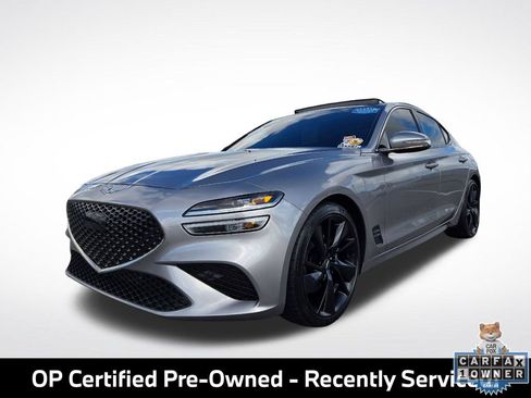 Used 2023 Genesis G70 2.0T w/ Sport Prestige Package RWD image 3
