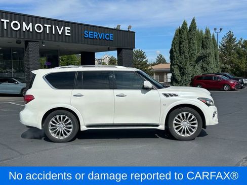 Used 2015 INFINITI QX80 4WD w/ 22" Wheel Package image 2