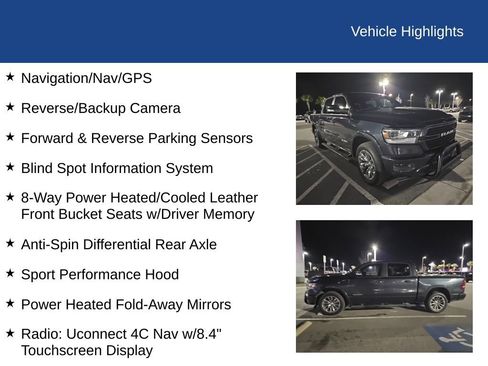 Used 2019 RAM 1500 Laramie w/ Sport Appearance Package image 3