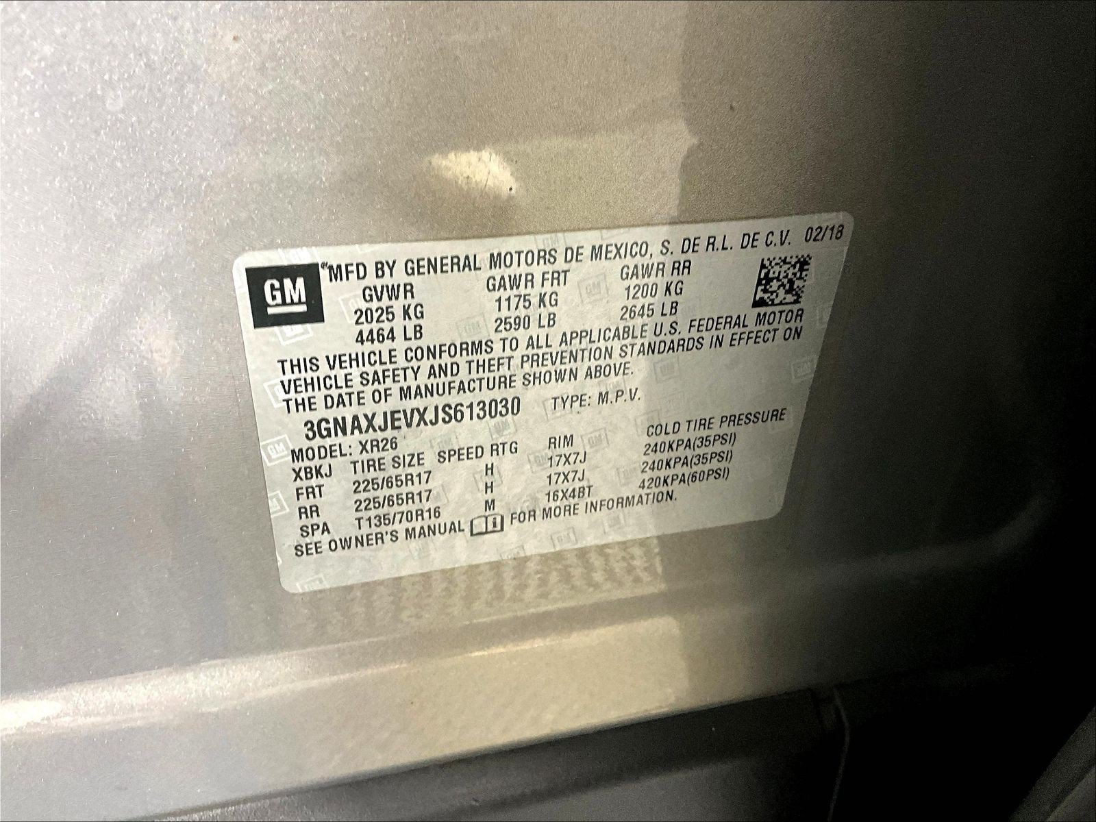 Used 2018 Chevrolet Equinox LT FWD image 16