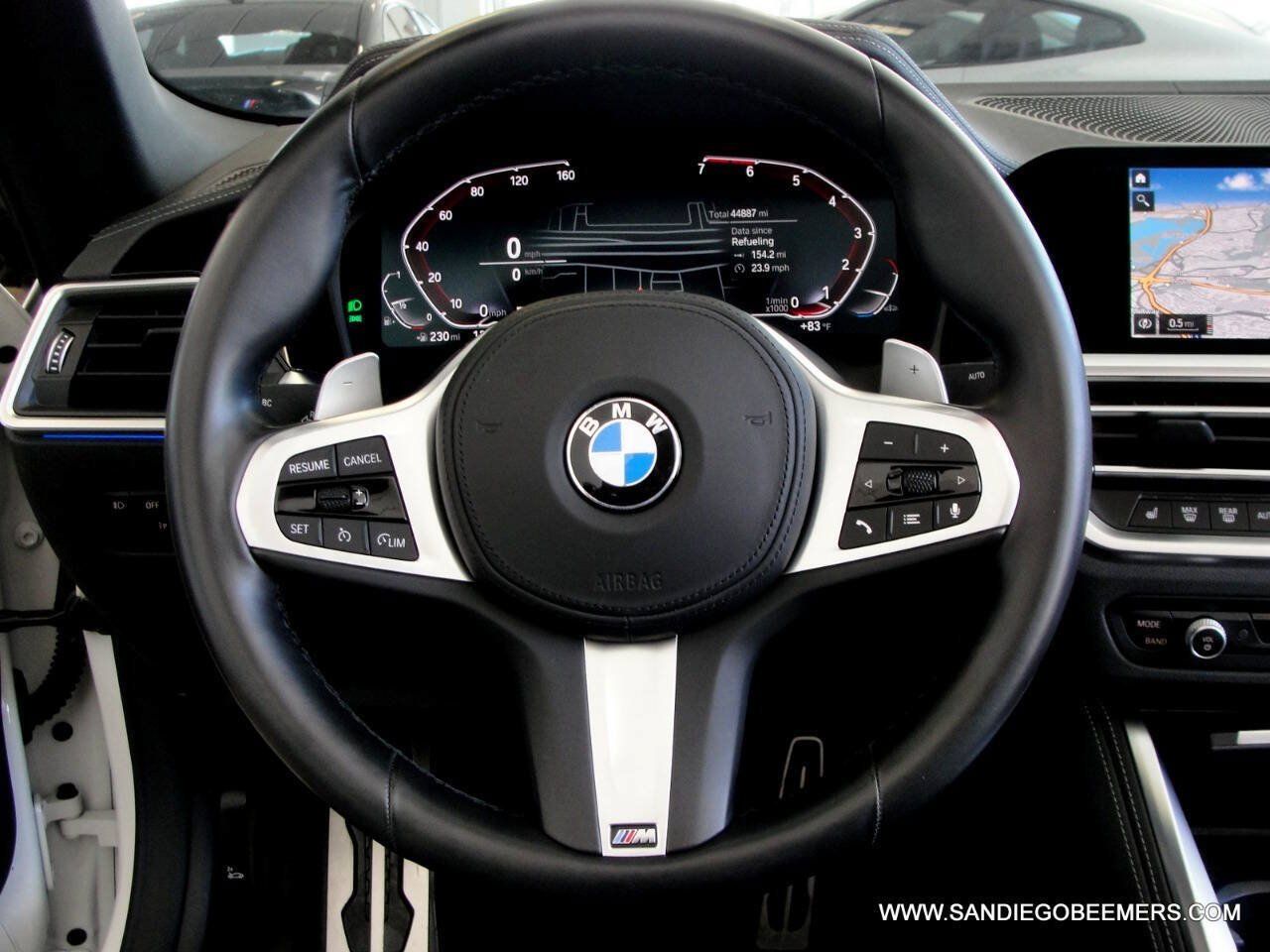 Used 2022 BMW 430i Convertible w/ M Sport Package RWD image 33