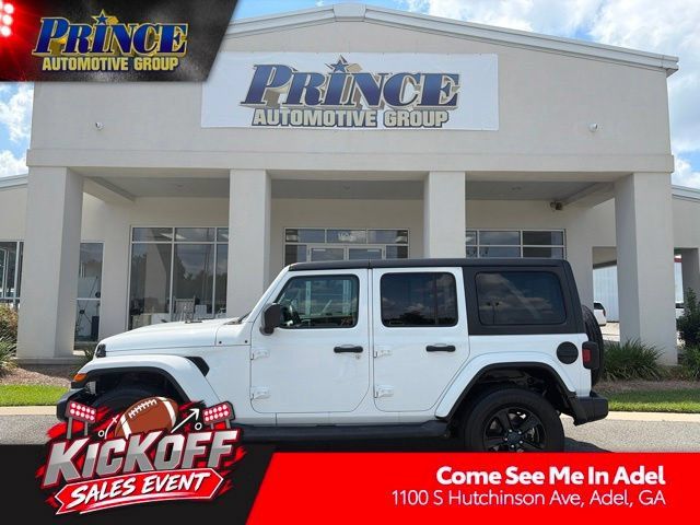 Used 2019 Jeep Wrangler Unlimited Sahara AWD/4WD image 1