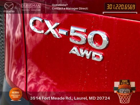 New 2026 MAZDA CX-50 2.5 Hybrid w/ Cargo Package image 20