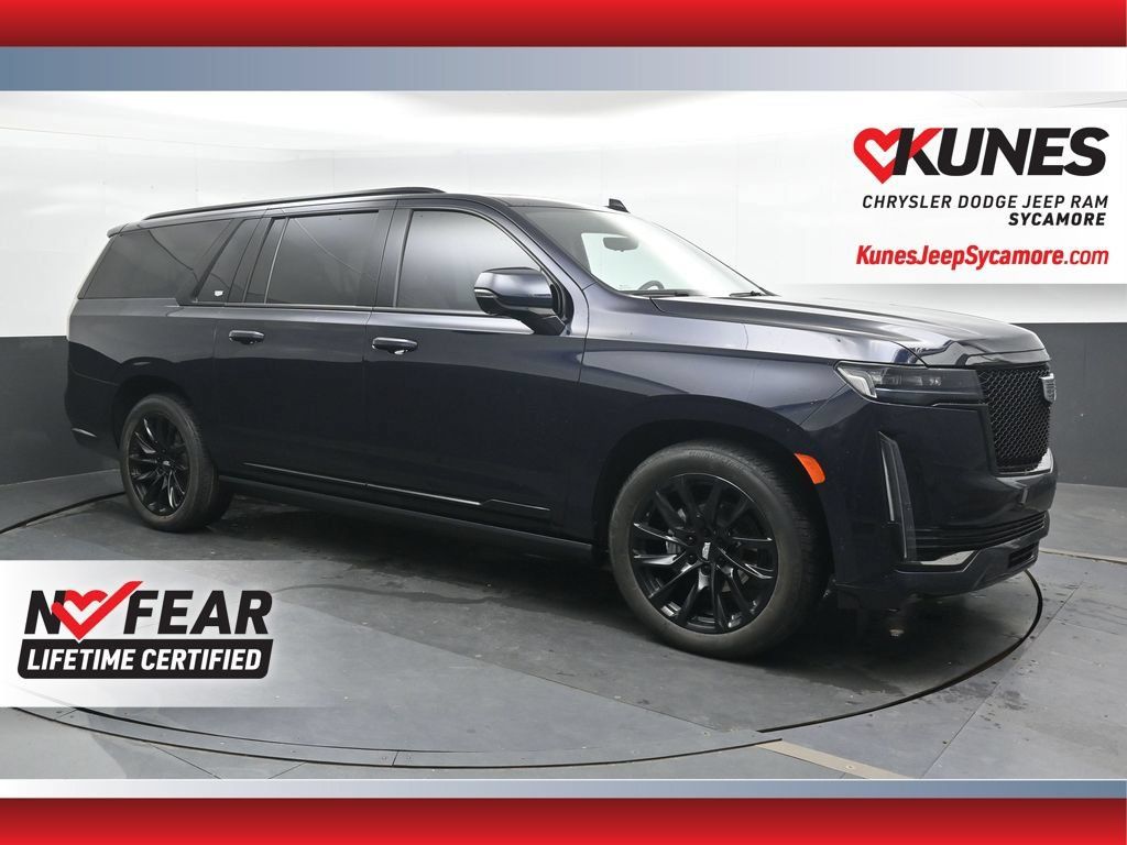 Used 2023 Cadillac Escalade ESV Sport Platinum w/ LPO, ONYX Package AWD/4WD image 1