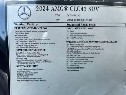Used 2024 Mercedes-Benz GLC 43 AMG 4MATIC image 32