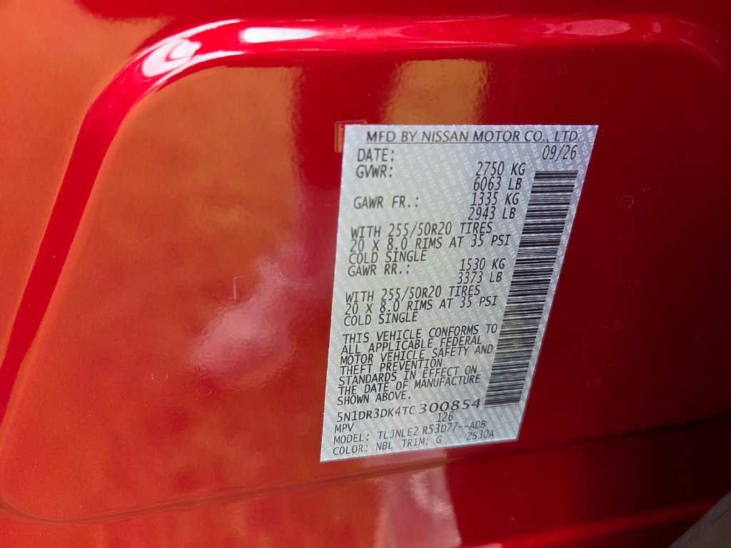 New 2026 Nissan Pathfinder Platinum AWD/4WD image 5